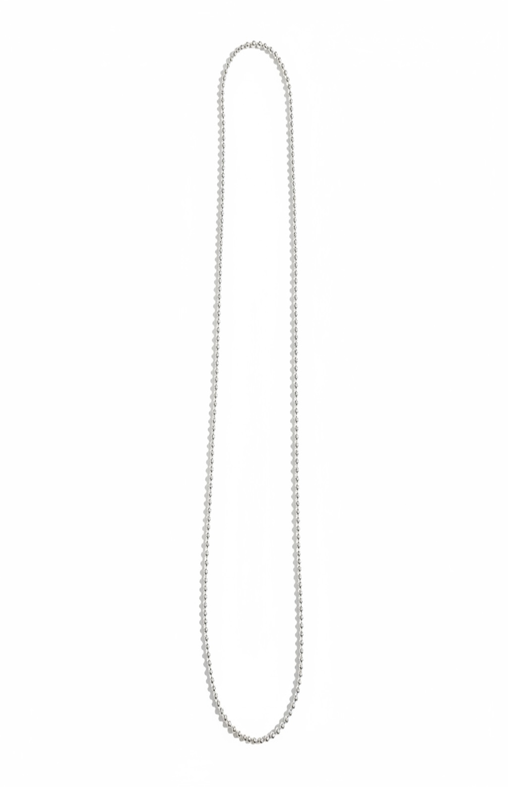 Women's Single Pearl Long Necklace 86''