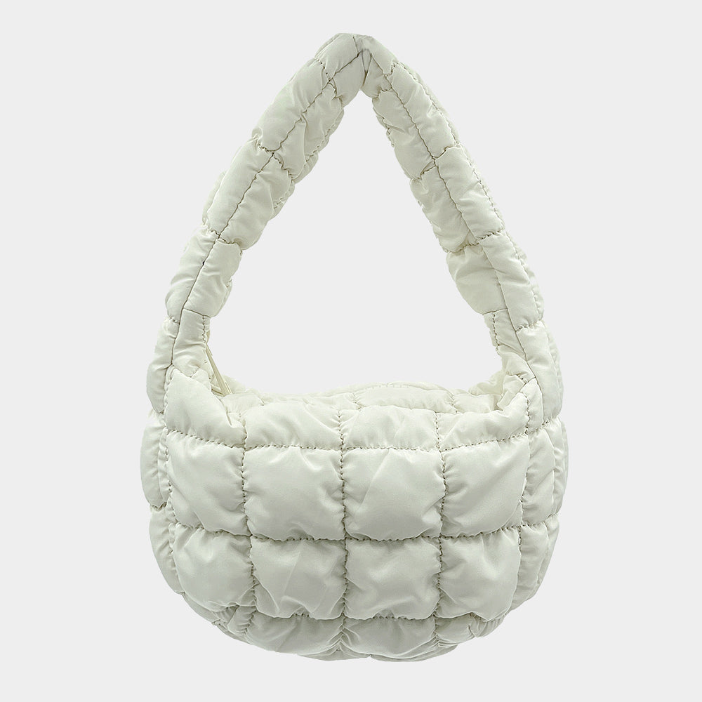 Lightweight Fashion Quilted Puffer Shoulder /Crossbody Bag (Small)