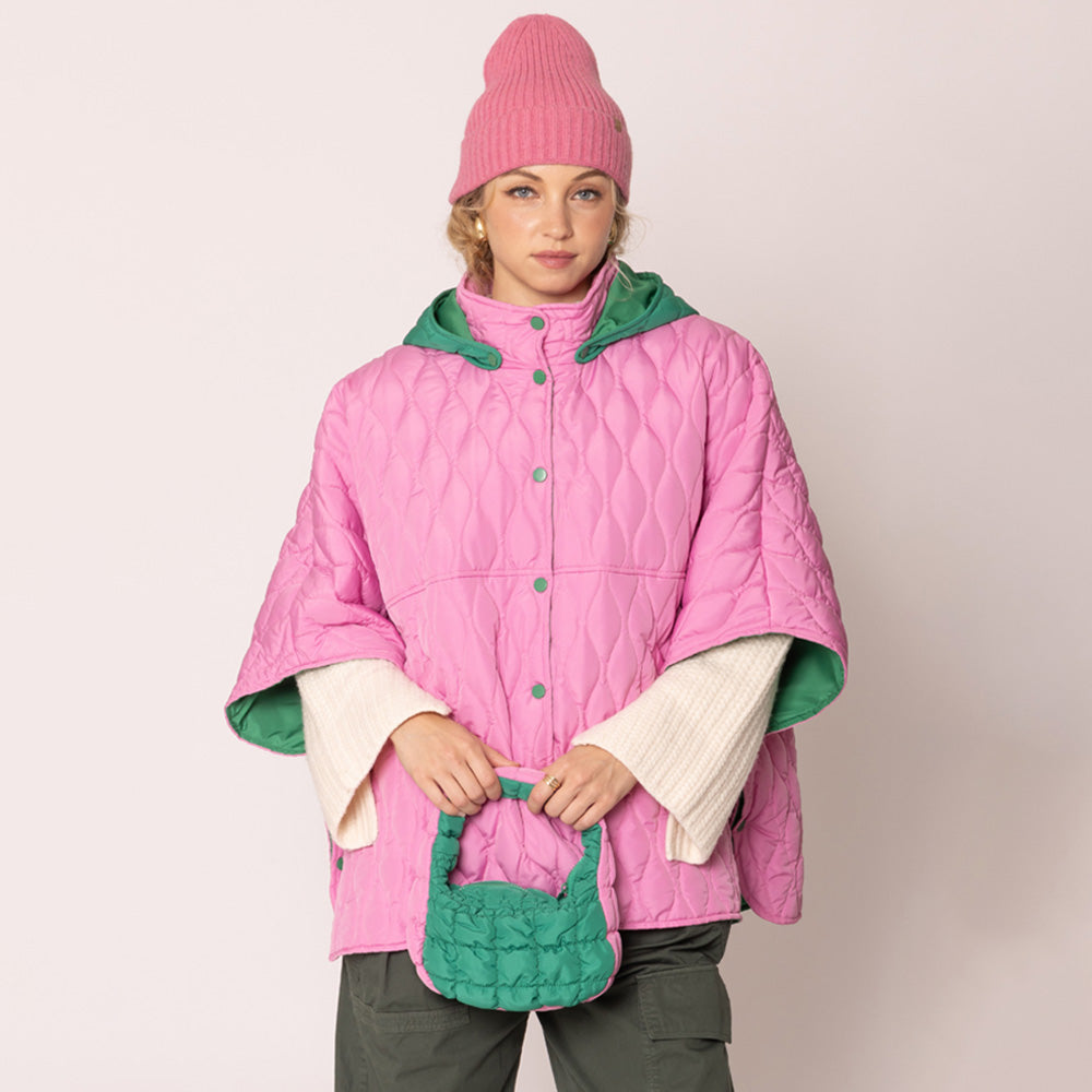 Lightweight Fashion Quilted Puffer Shoulder /Crossbody Bag (Small)