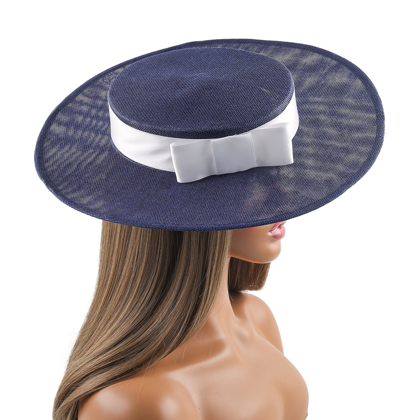 Elegant Church Hat Exaggerated Bowknot Fascinator