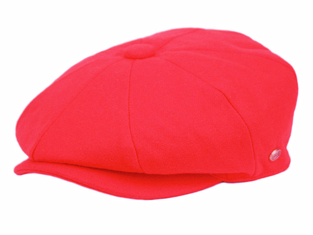 Newsboy Men's Cabbies Fall Winter Solid Classic Apple Wool Cap Golf Hat 1595