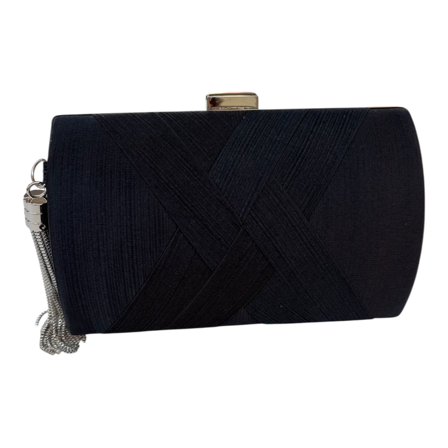 Hard Shell Evening Party Solid Color Bags for Women Satin Purses Wedding Bag 11001