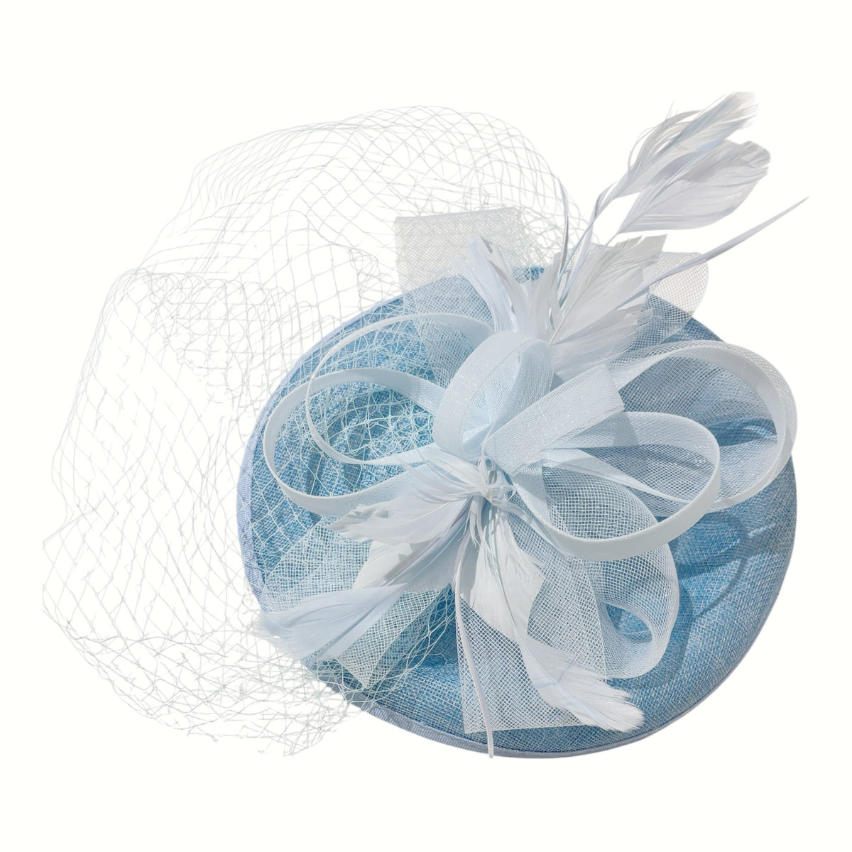 Women's Derby Tea Party Wedding Fascinator with Front Net L65520 (BOGO50)