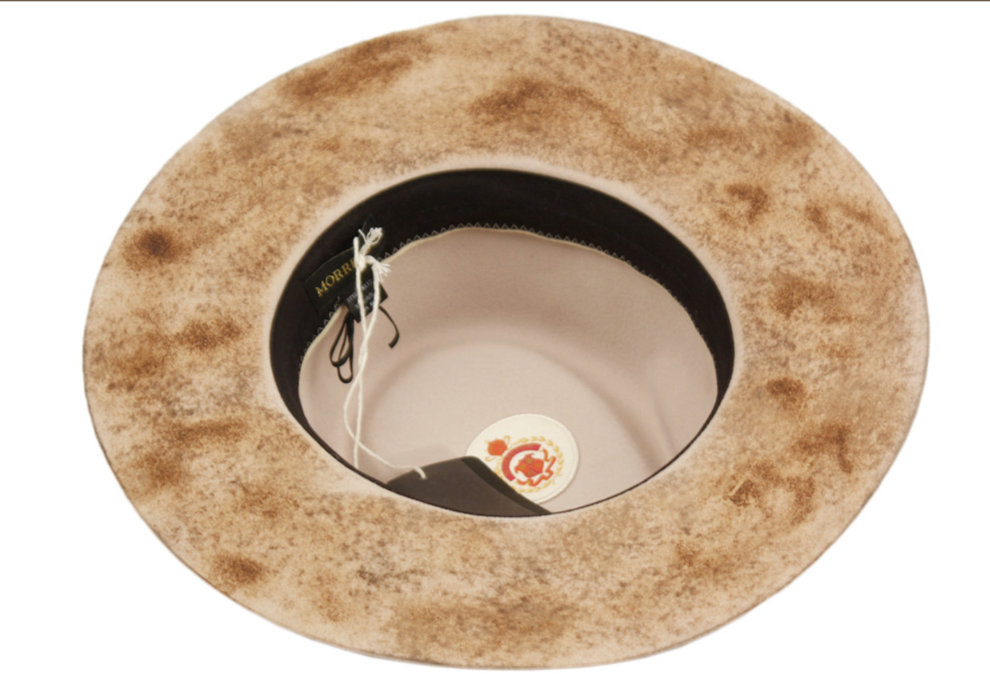 Vintage Style Wool Felt Hard Shape Unique Fedora Hat 112