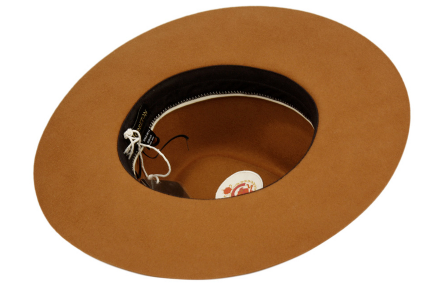 Men's Vintage Hard Shape Custom Design Morreton Style Wool Felt Brown 114