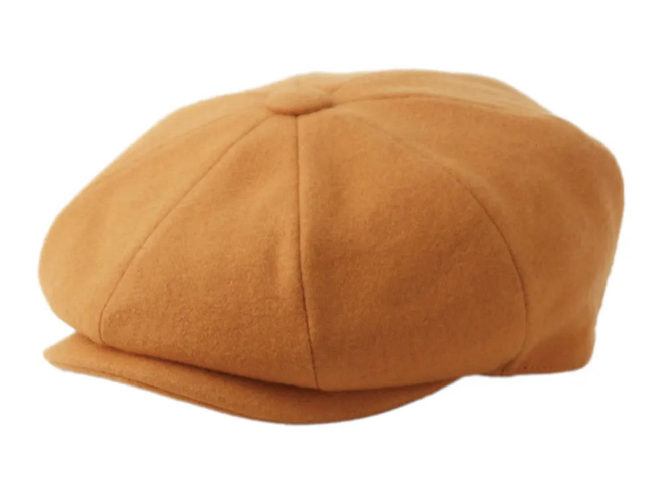Newsboy Men's Cabbies Fall Winter Solid Classic Apple Wool Cap Golf Hat 1595