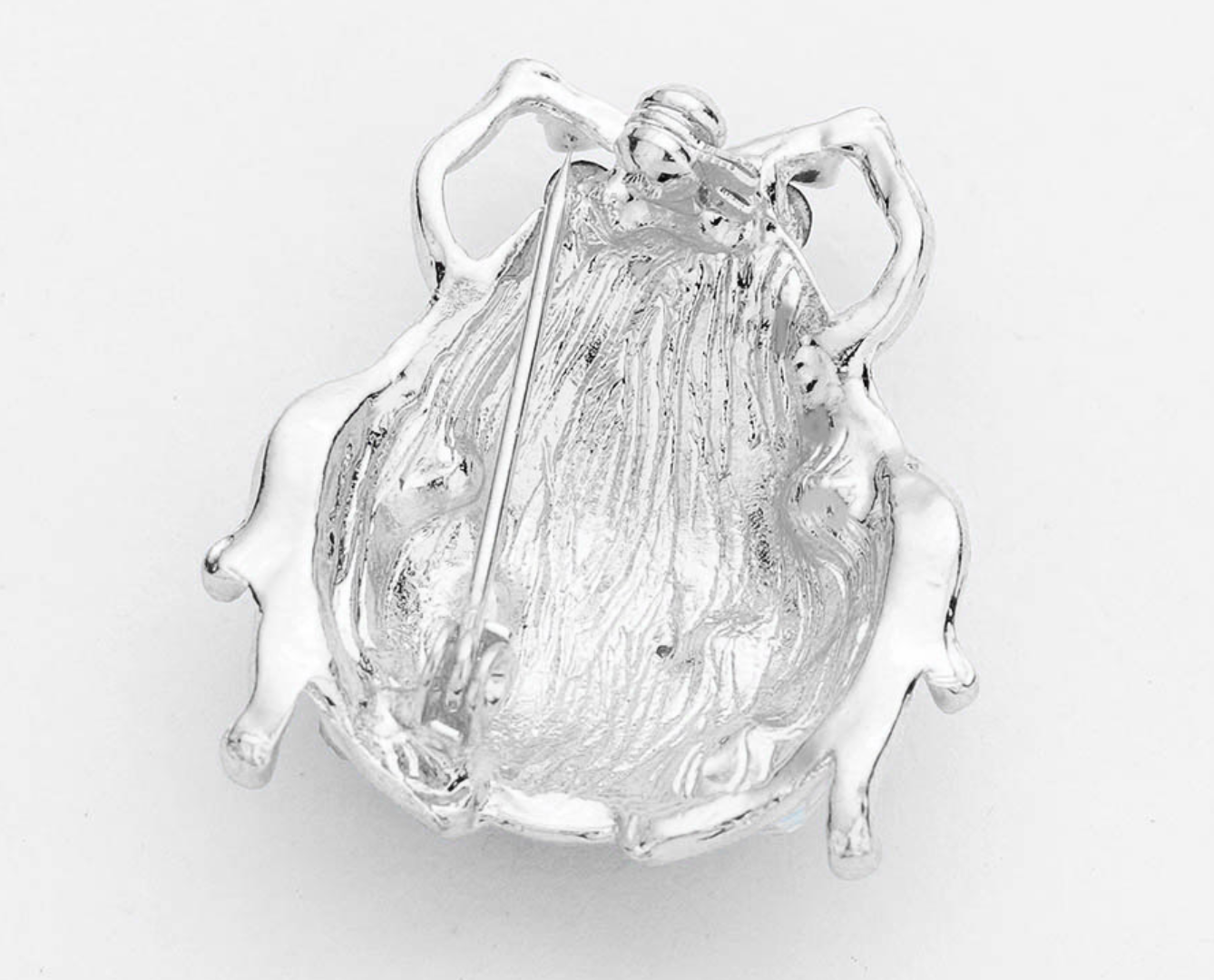 Women's Small Ladybug Rhinestone Brooch