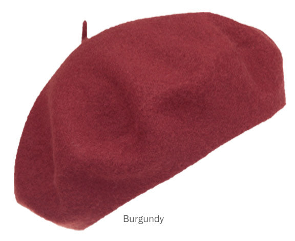 Unisex French Style 100% Pure Wool Beret L004