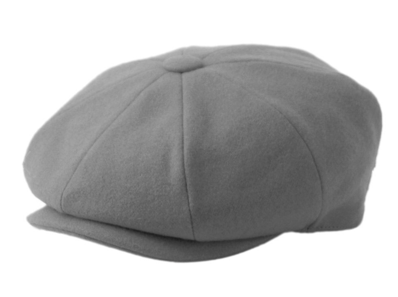 Newsboy Men's Cabbies Fall Winter Solid Classic Apple Wool Cap Golf Hat L1595