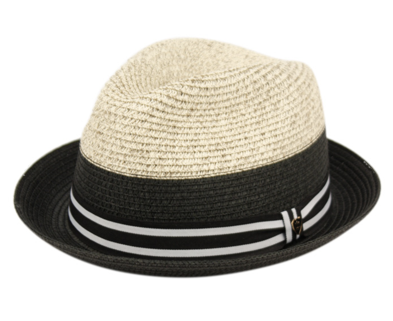 Richman Brothers Two Tone Polybraid Fedora Hat 4007