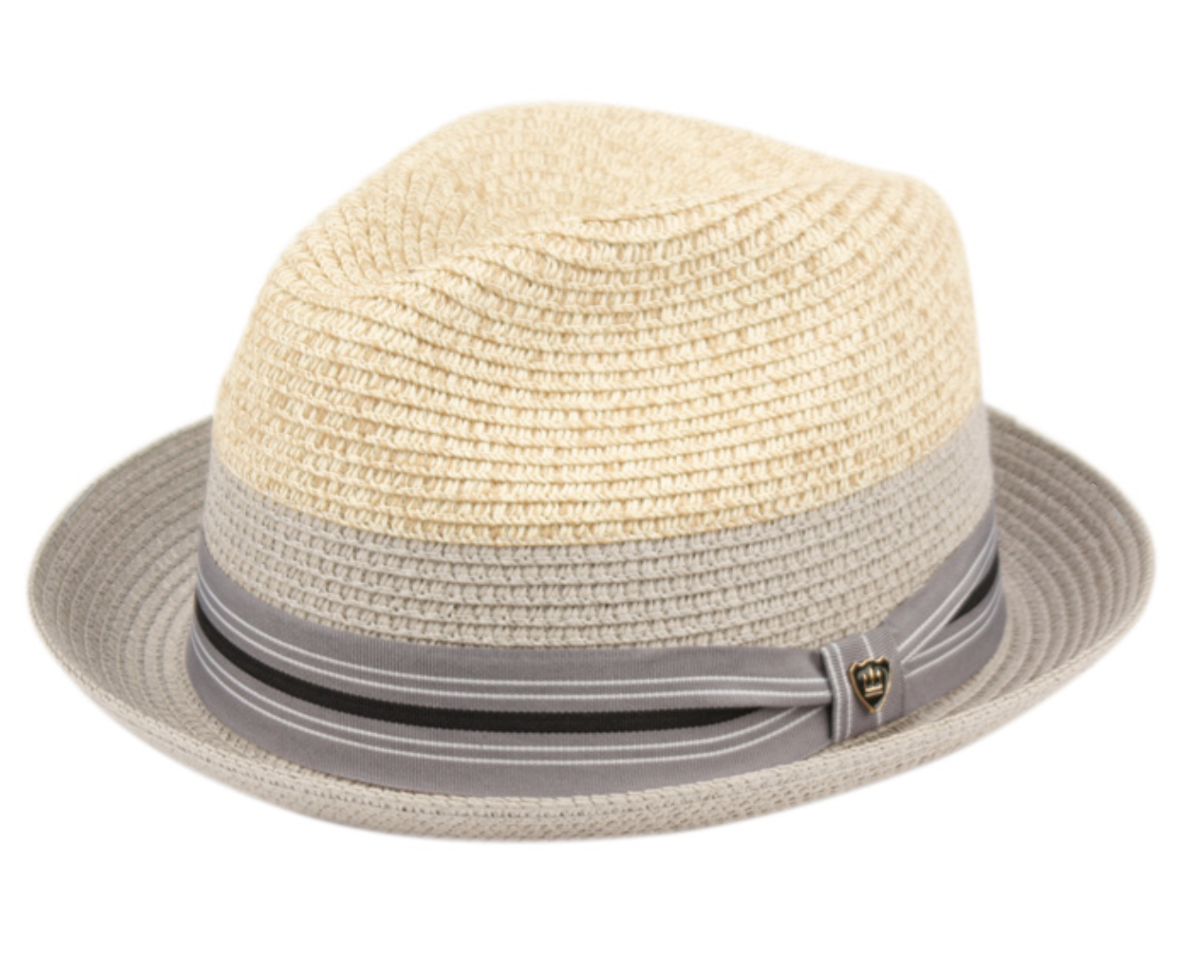 Richman Brothers Two Tone Polybraid Fedora Hat 4007