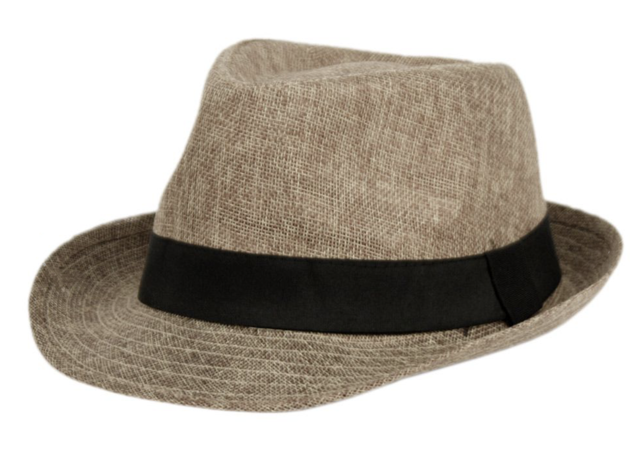 Men's 100% Linen Straw Hat For Spring Summer 6051