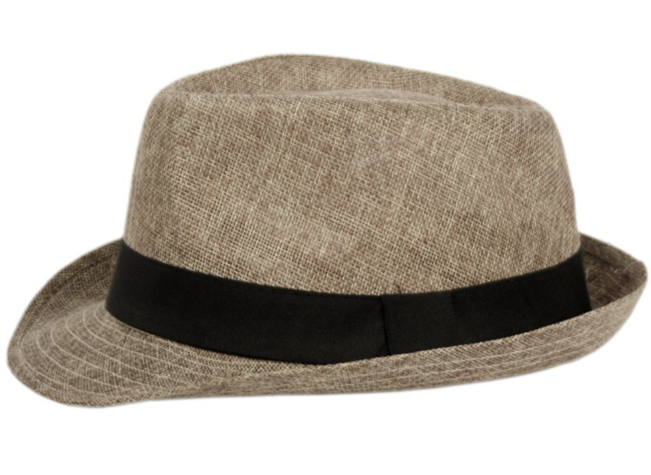 Men's 100% Linen Straw Hat For Spring Summer 6051