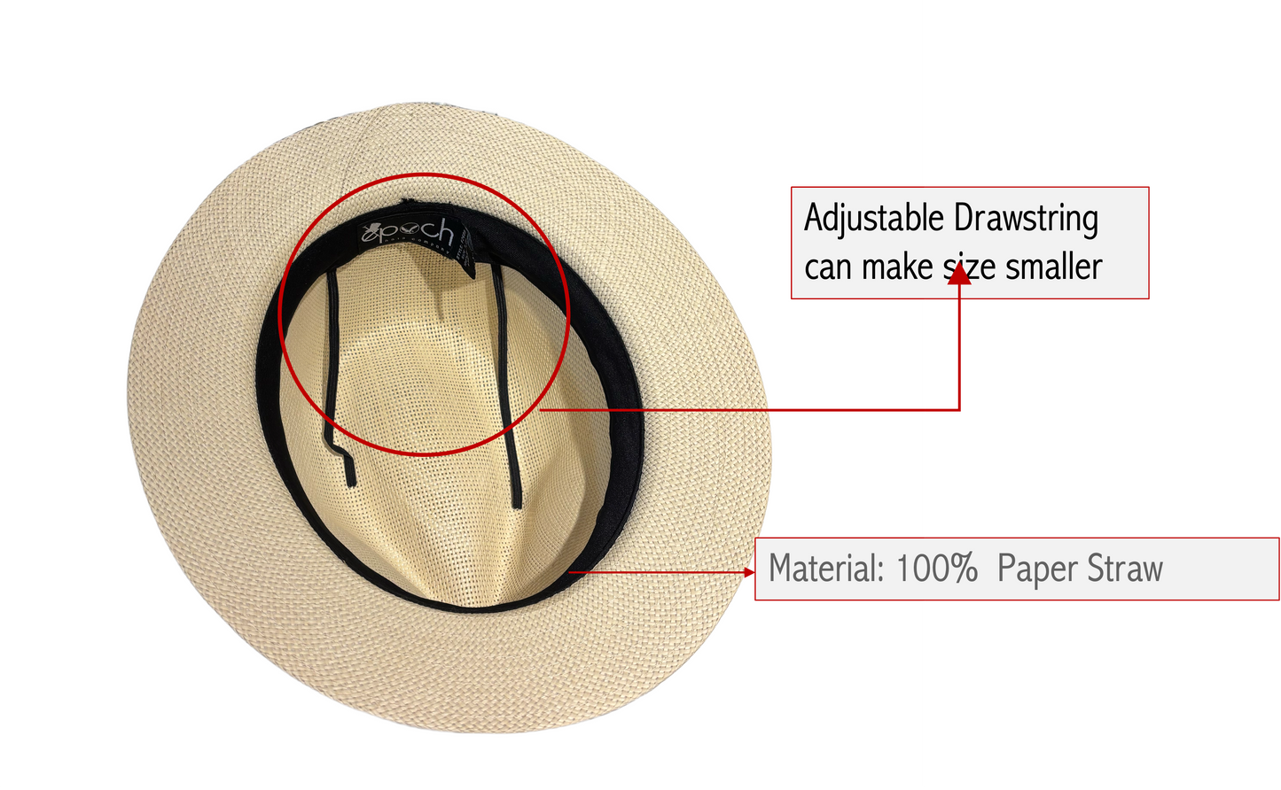 Unisex Panama Paper straw Small Brim hats 2688