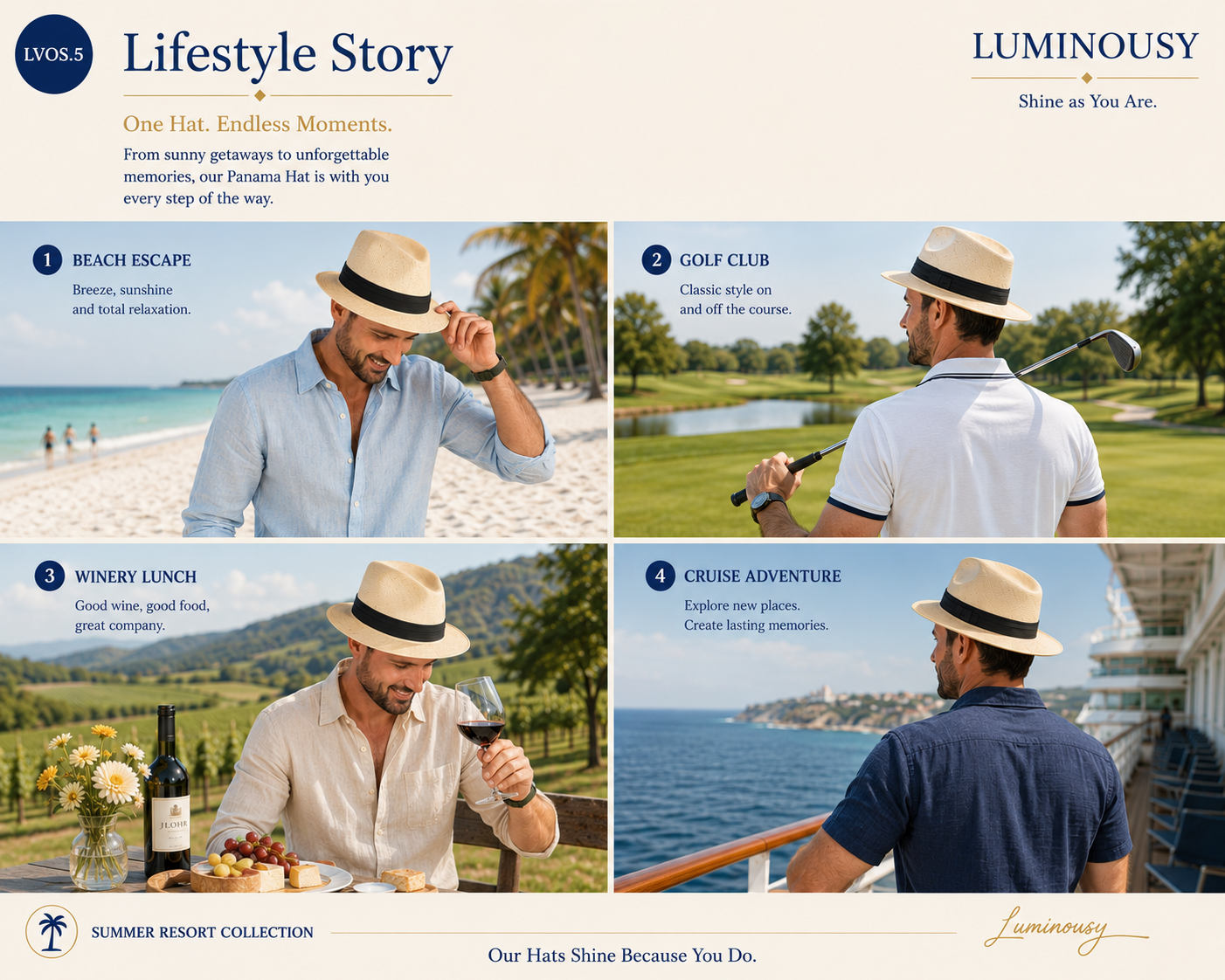 Unisex Panama Paper straw Small Brim hats L2688