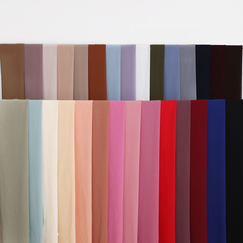 Women's Light Weigh Solid Color Chiffon Scarf Shawl