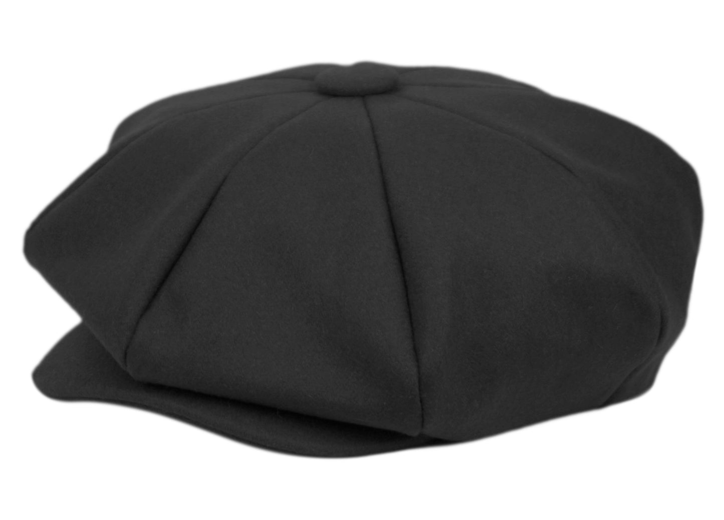 Men's Crown Oversized Big Apple Cap Snap Front 100% Wool One Size (Not a regular apple hat)