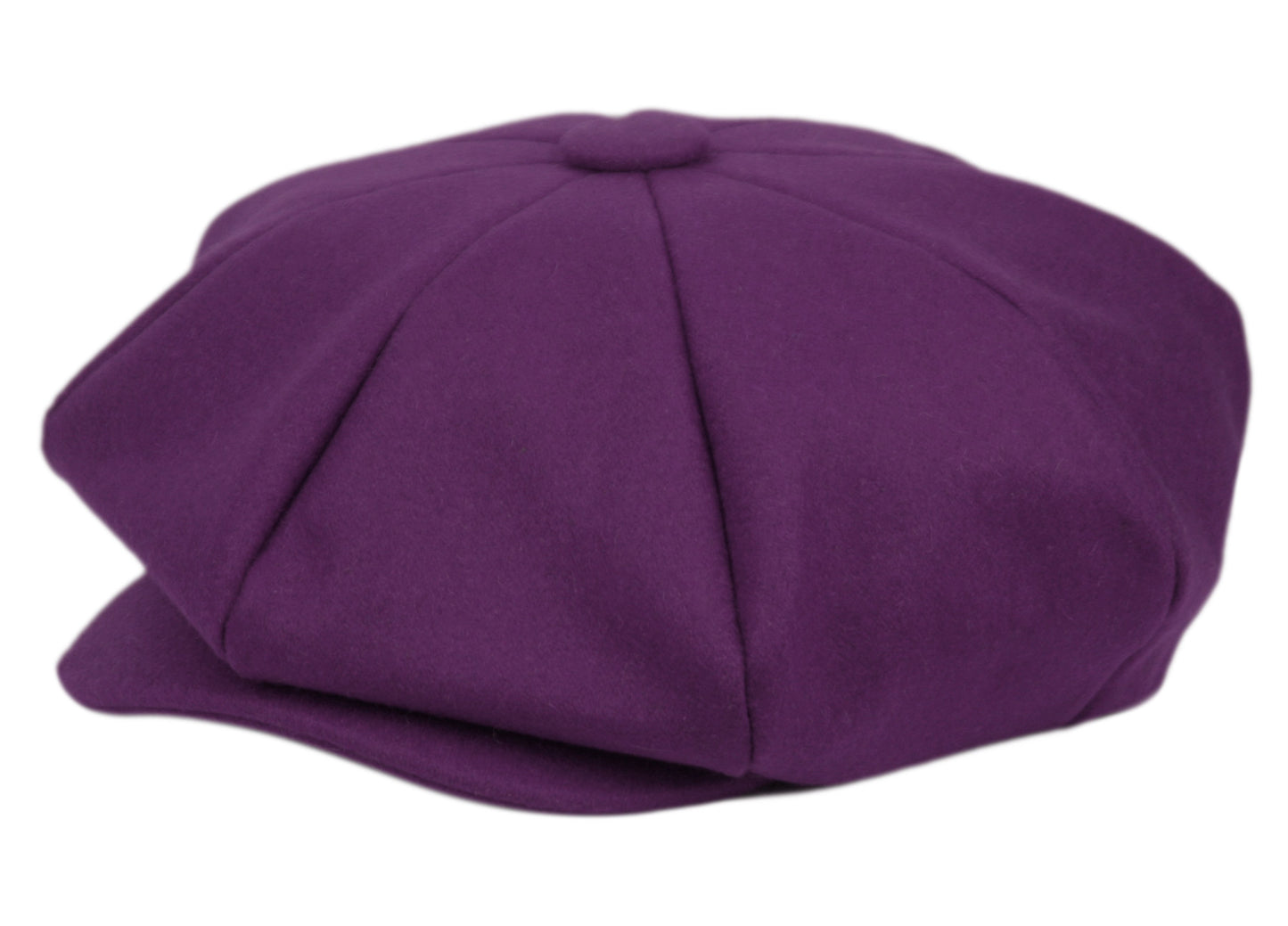 Men's Crown Oversized Big Apple Cap Snap Front 100% Wool One Size (Not a regular apple hat)