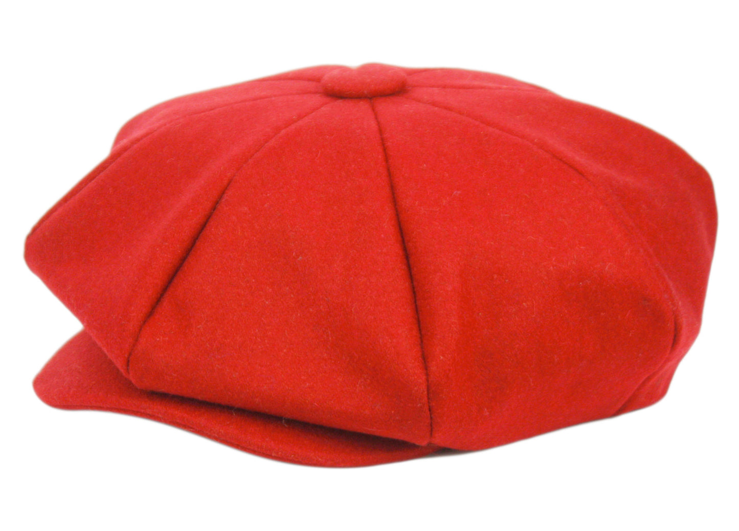 Men's Crown Oversized Big Apple Cap Snap Front 100% Wool One Size (Not a regular apple hat)