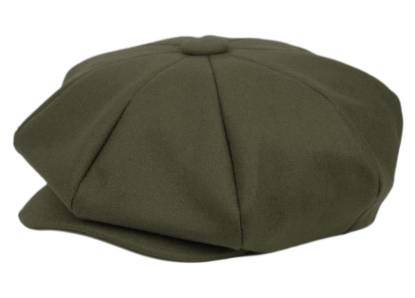 Men's Crown Oversized Big Apple Cap Snap Front 100% Wool One Size (Not a regular apple hat)