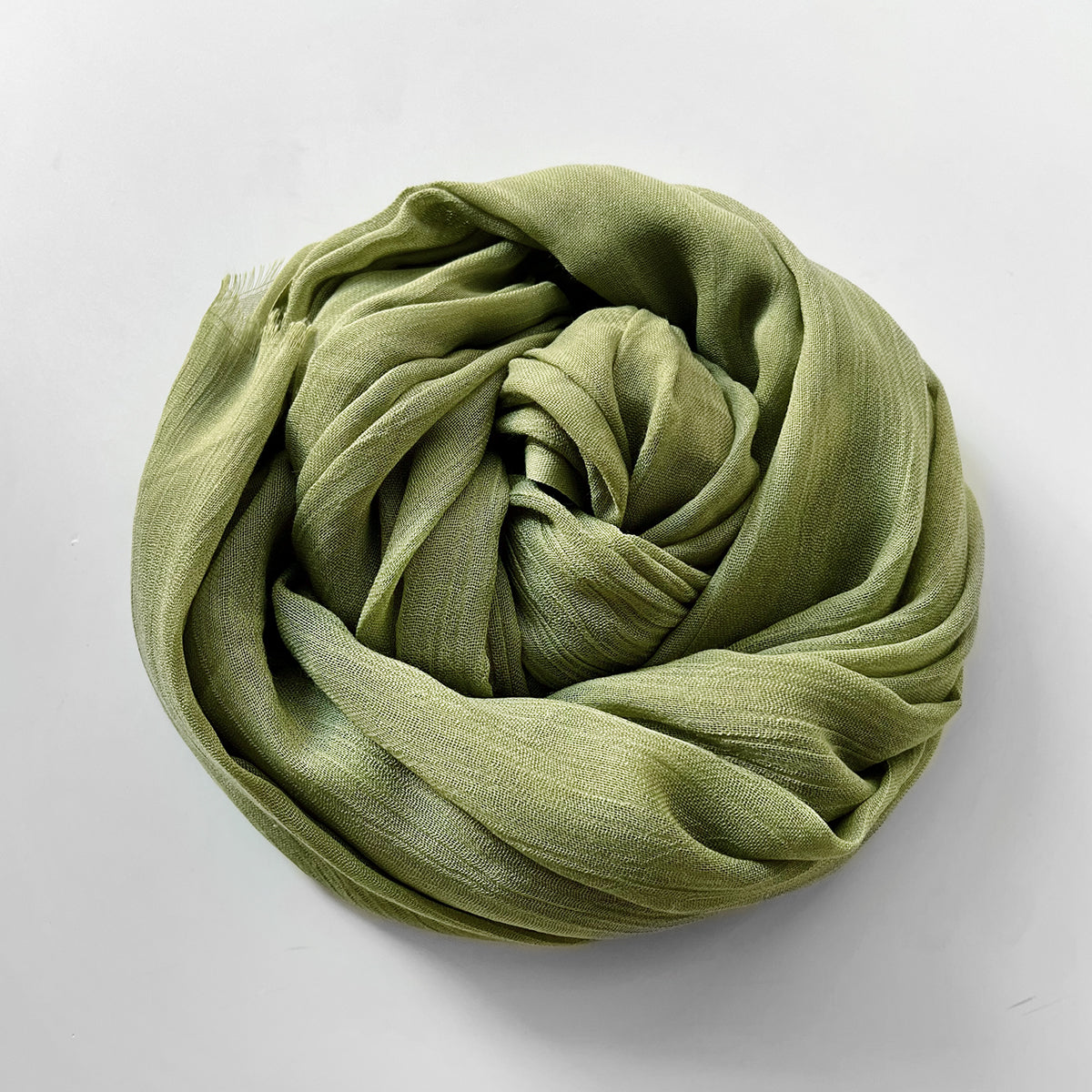 Women's Cotton Linen Feel Scarf Shawl Lightweight See Through Head Wrap For Summer Spring
