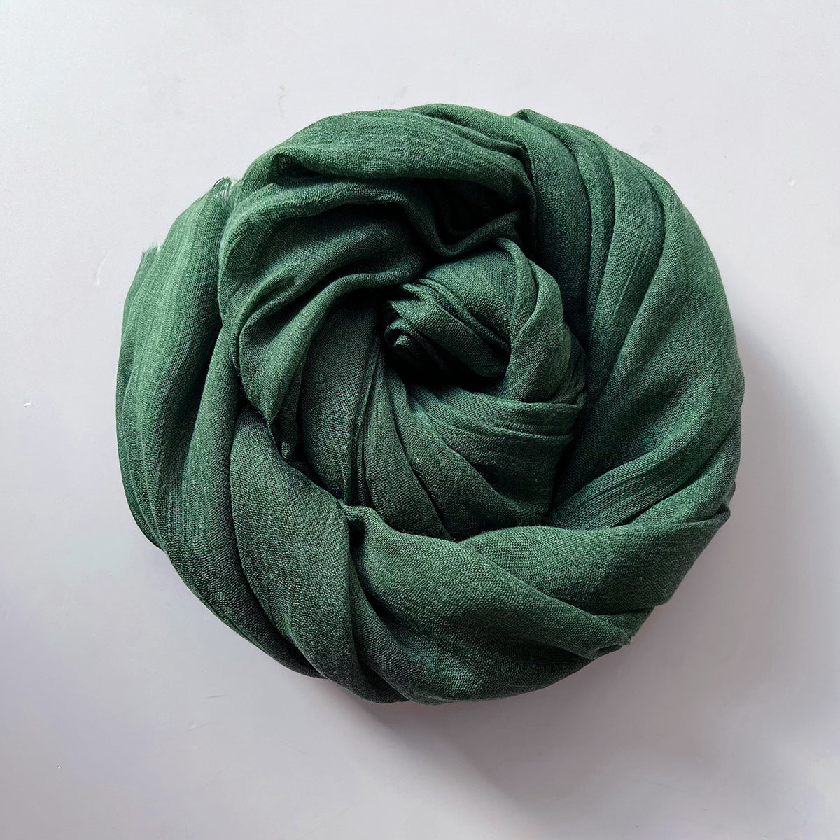 Women's Cotton Linen Feel Scarf Shawl Lightweight See Through Head Wrap For Summer Spring