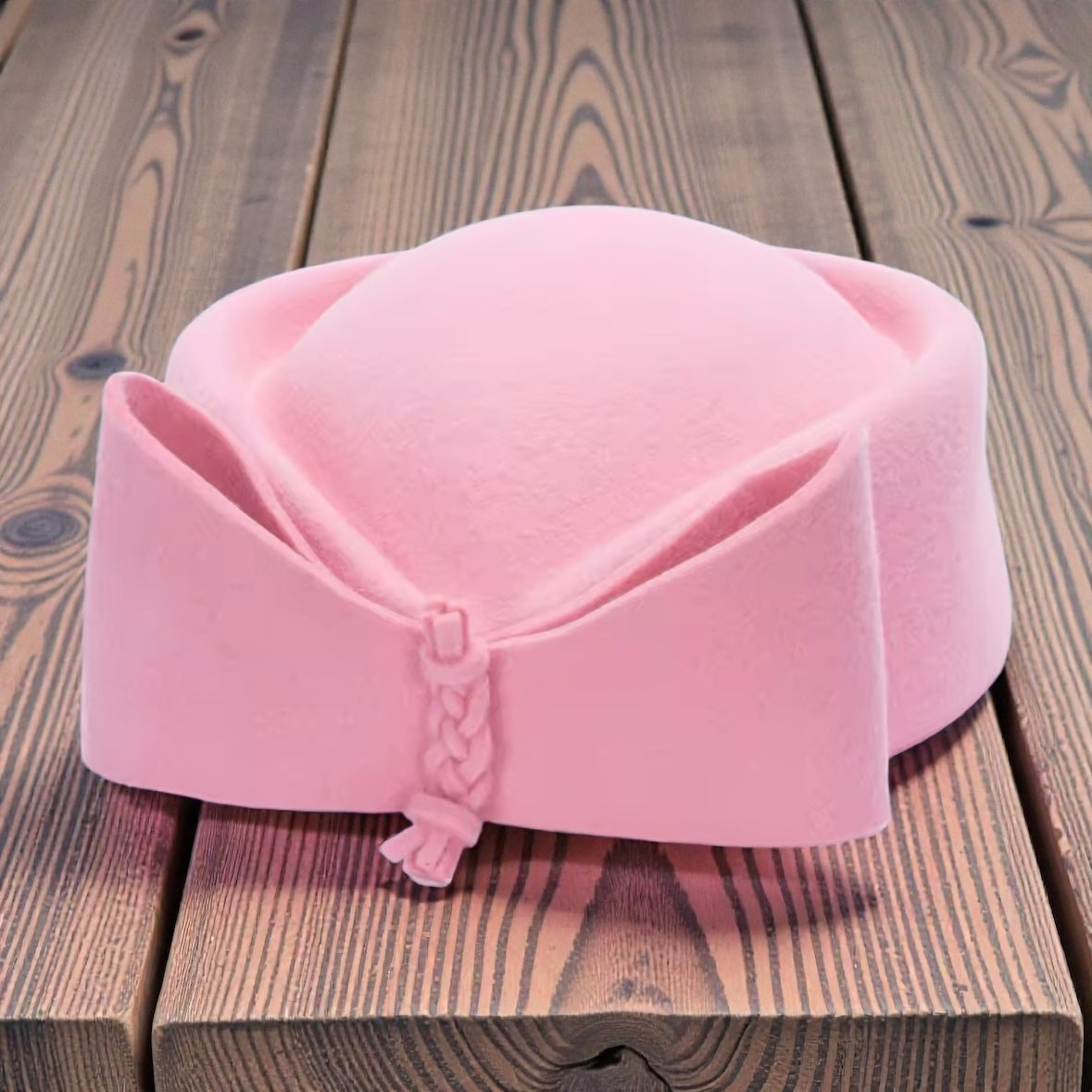 Women's Fashion Dress Hat Wool with Side Bow L6004