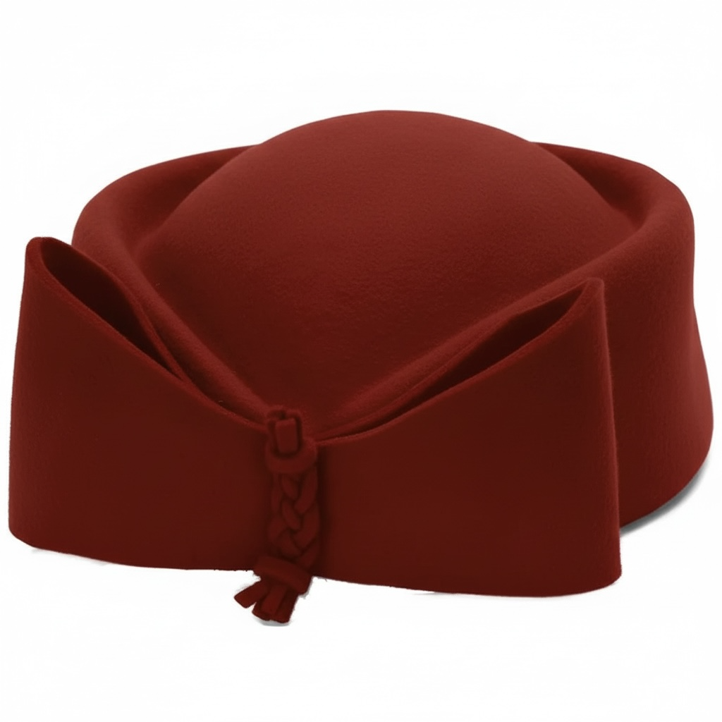 Women's Fashion Dress Hat Wool with Side Bow L6004