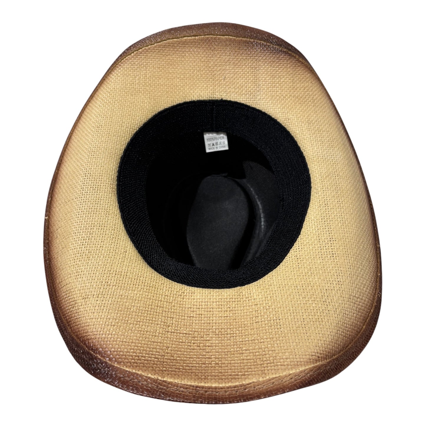Unisex Two Tone Cowboy Hat with Band