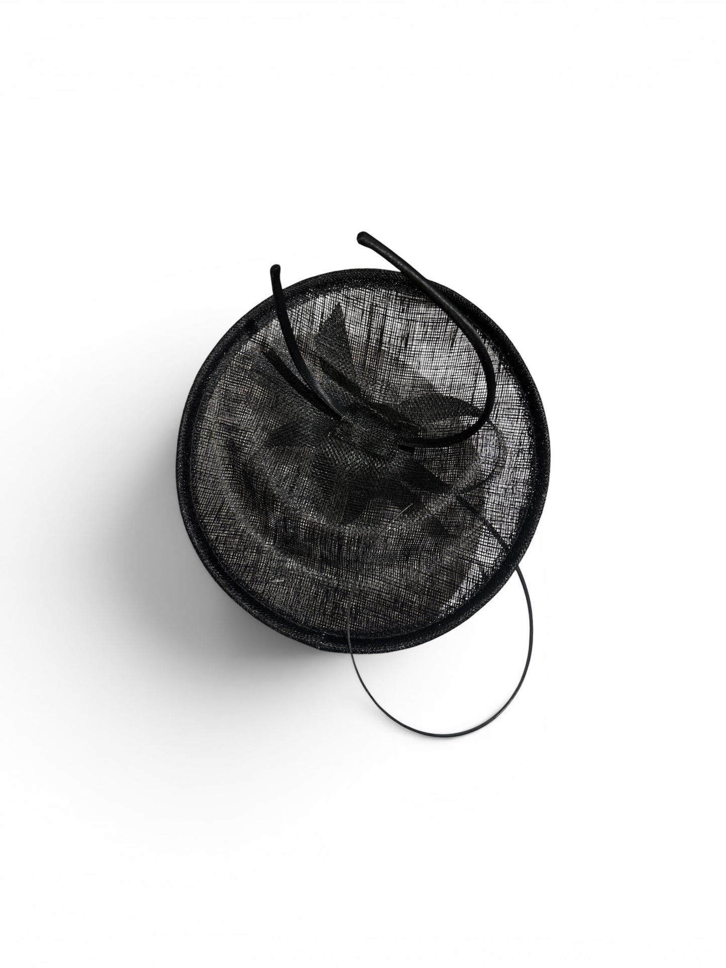 Women's Medium Base Sinamay Fascinator Party Hat L6104