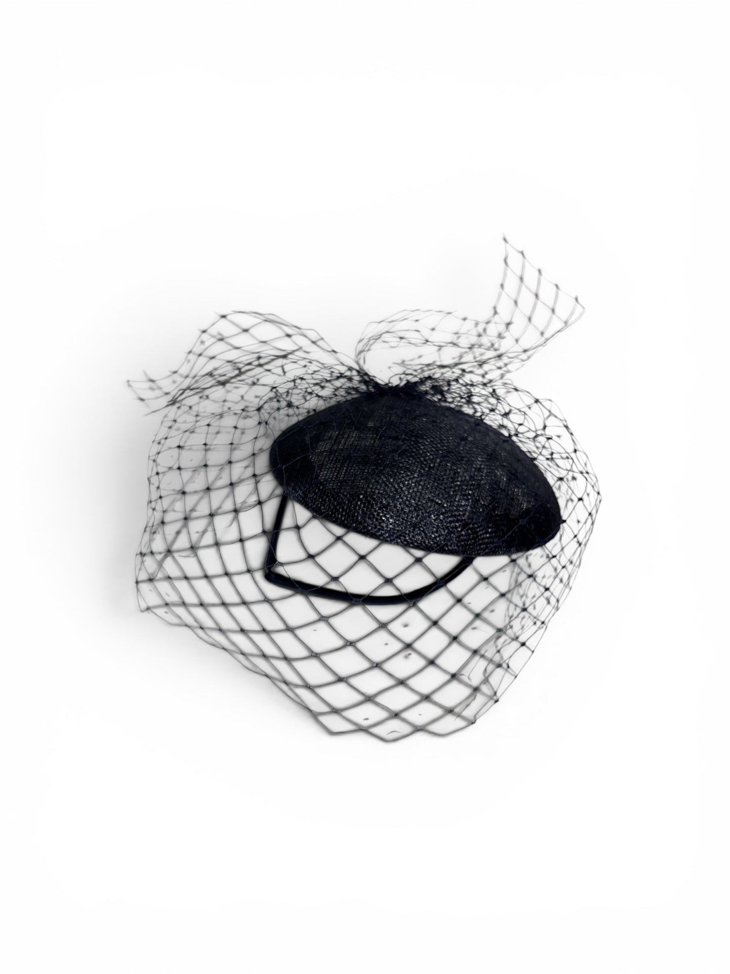 Sinamay Women's Church Derby Hats with Veil L6108