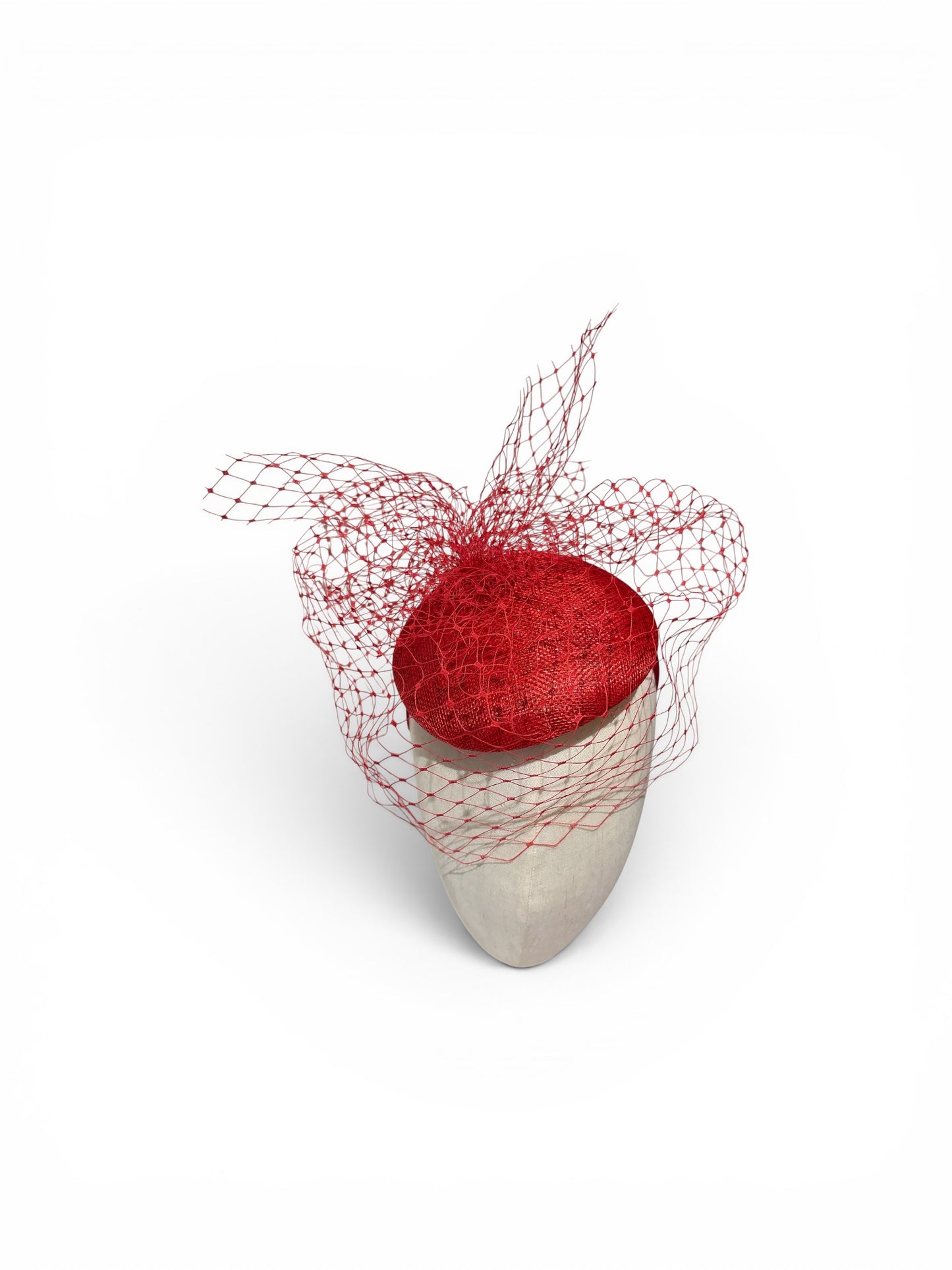 Sinamay Women's Church Derby Hats with Veil L6108