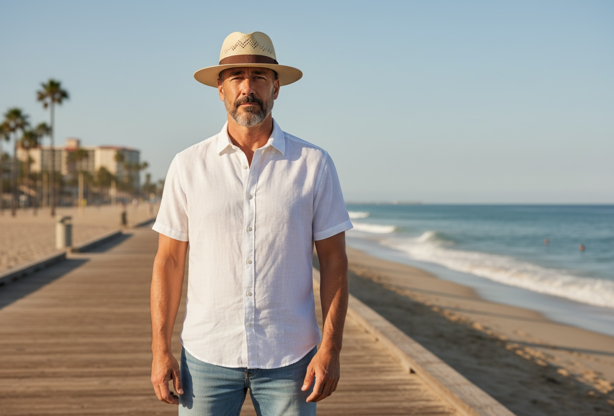 Morreton Summer Light Weight Woven Straw Fedora With Grosgrain Band 7080