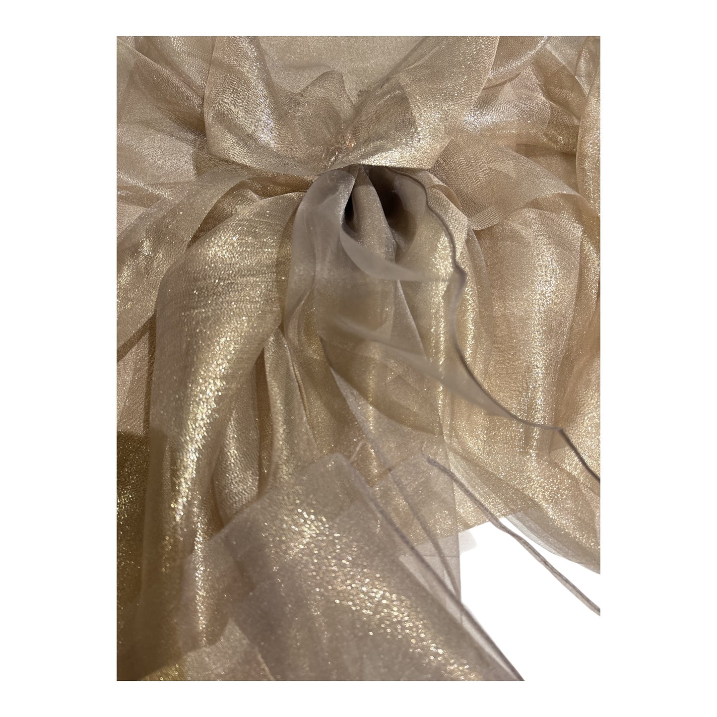Women's Dressy Shawl Wrap See Through Silk Mixed Double Layered Glittery for Party