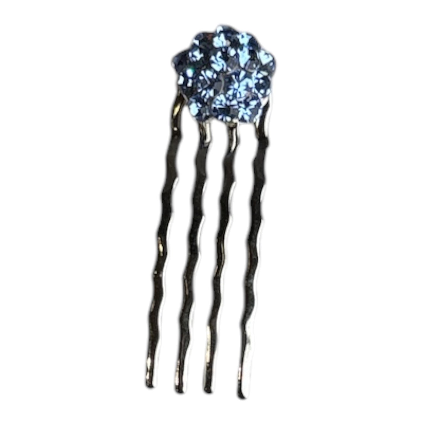 Women's Swarovski Crystal Elements Hair Comb Small Individual