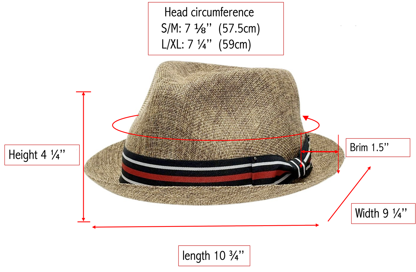55% Linen 45% Cotton Fedora Men's Spring Summer Small Brim Light Weight with Fabric Band L2261