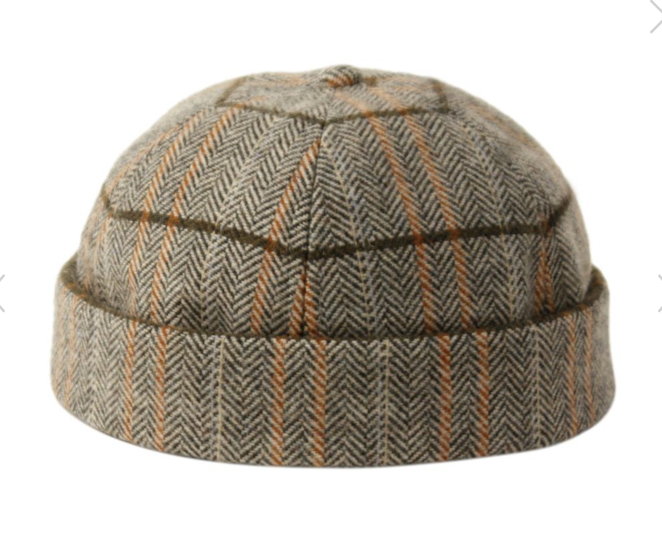 Men's Wool Cuff Short Skull Cap Beanie