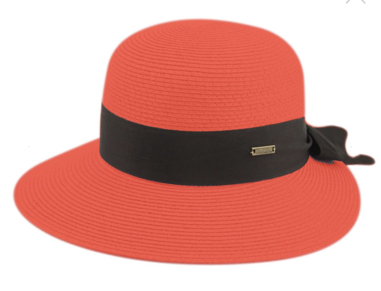 50 UPF-UV Sun Protection Women's Paper Straw Braid Cloche Hats 2916