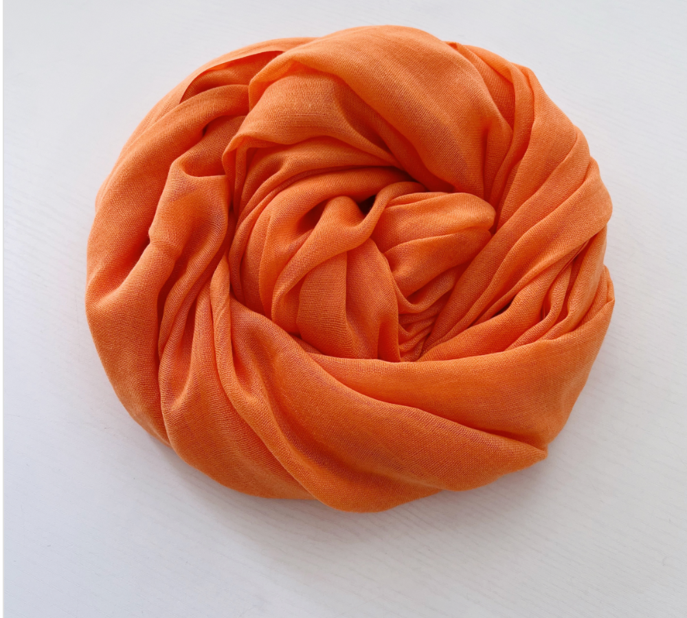 Women's Cotton Linen Feel Scarf Shawl Lightweight See Through Head Wrap For Summer Spring