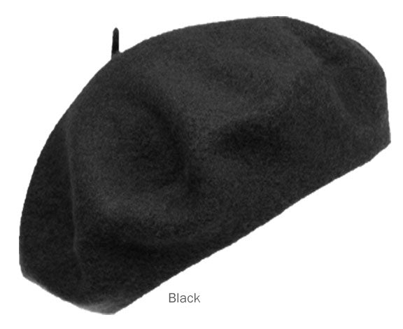 Unisex French Style 100% Pure Wool Beret L004