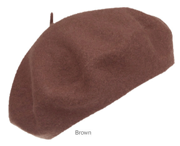 Unisex French Style 100% Pure Wool Beret L004
