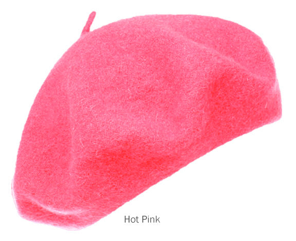 Unisex French Style 100% Pure Wool Beret L004