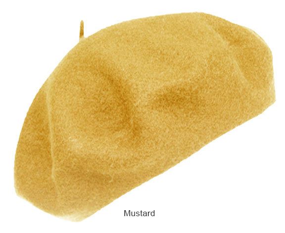 Unisex French Style 100% Pure Wool Beret L004