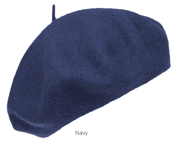 Unisex French Style 100% Pure Wool Beret L004