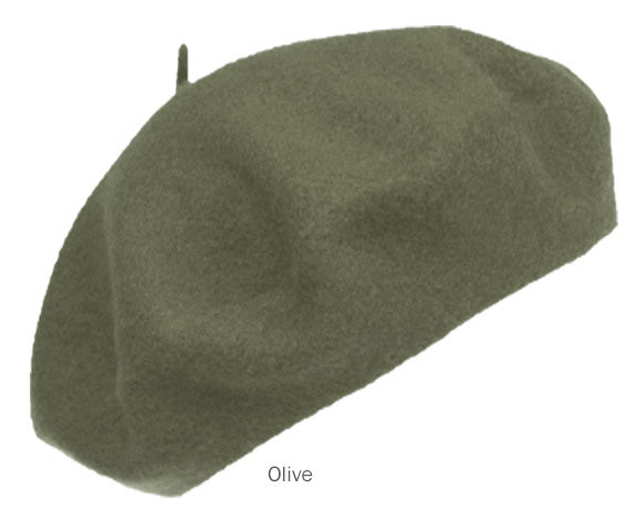 Unisex French Style 100% Pure Wool Beret L004