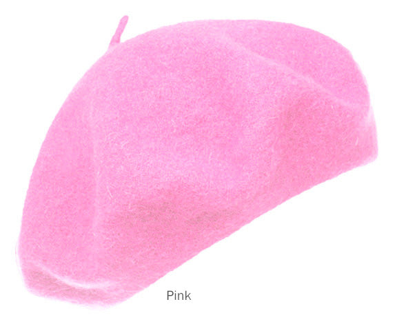Unisex French Style 100% Pure Wool Beret L004