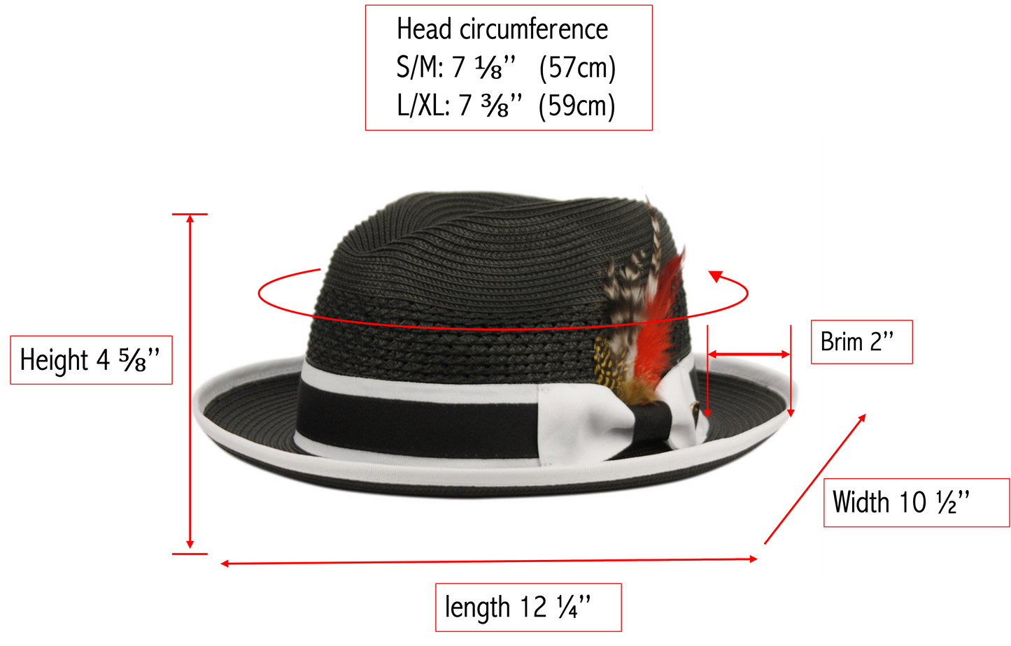 Poly Braid Fedora Men's Spring Summer Small Brim Up Turn Fedora with Adjustable Drawstring L5051
