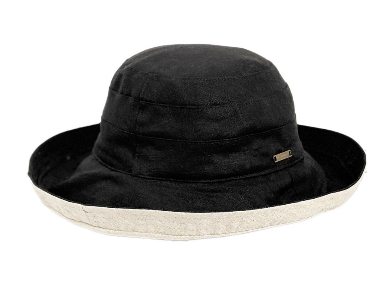 50 UPF-UV Sun Protection 100% Cotton Reversible Two Tone Sun Cloche Bucket Hats 7139