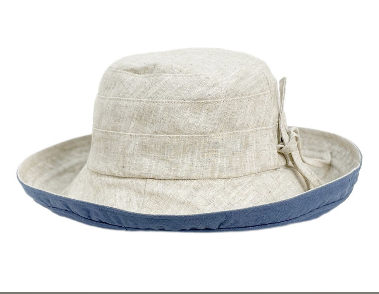 50 UPF-UV Sun Protection 100% Cotton Reversible Two Tone Sun Cloche Bucket Hats 7139