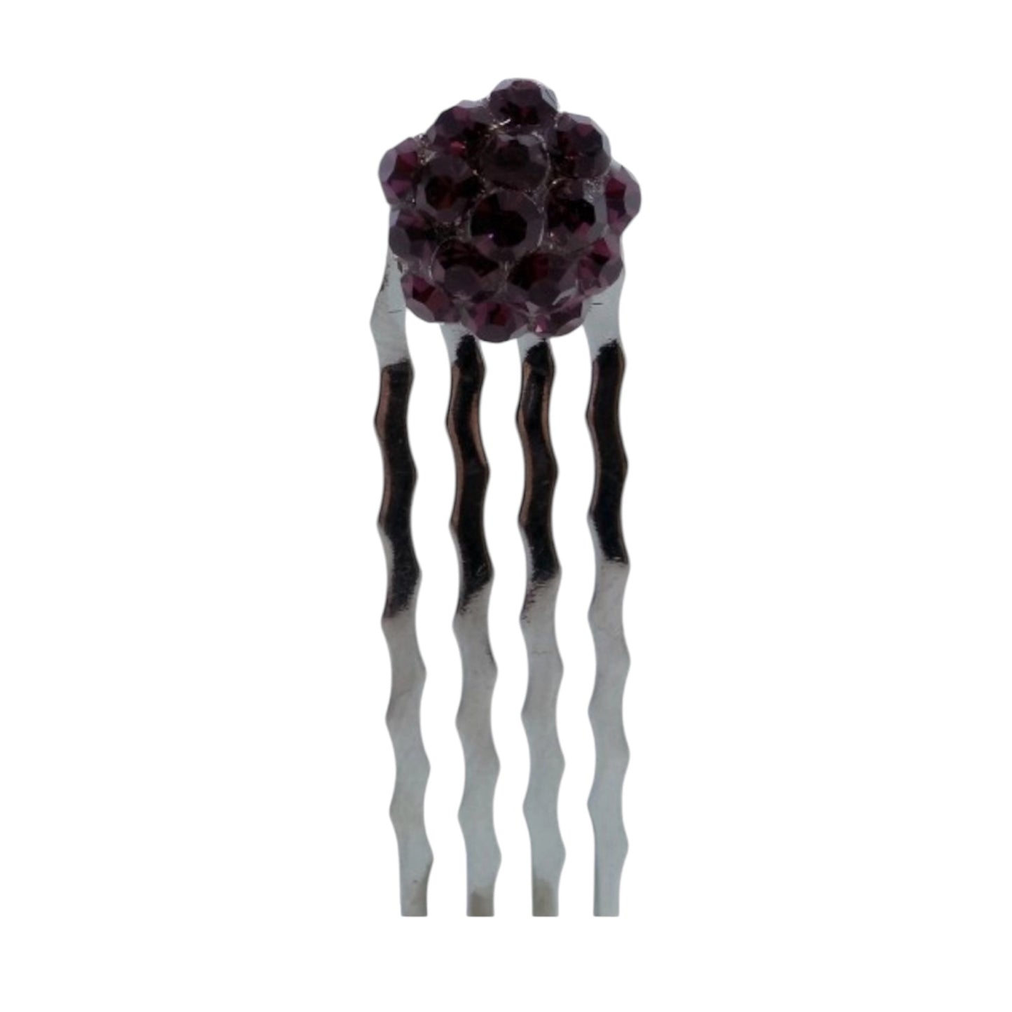 Women's Swarovski Crystal Elements Hair Comb Small Individual